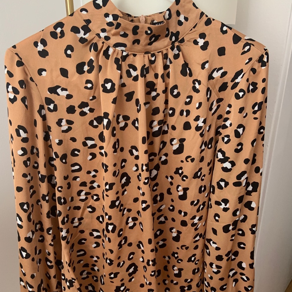 Leopard blouse